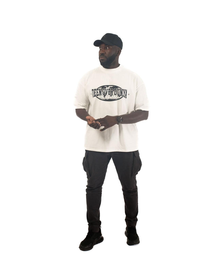 Deen over dunya Tshirt - White