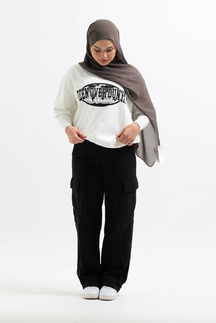 Deen over dunya Tshirt - White